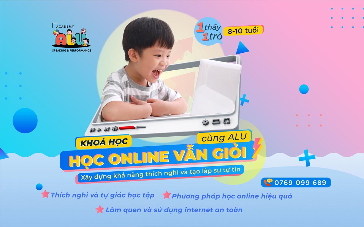 HỌC ONLINE VẪN GIỎI CÙNG ALU (8 - 16 tuổi)