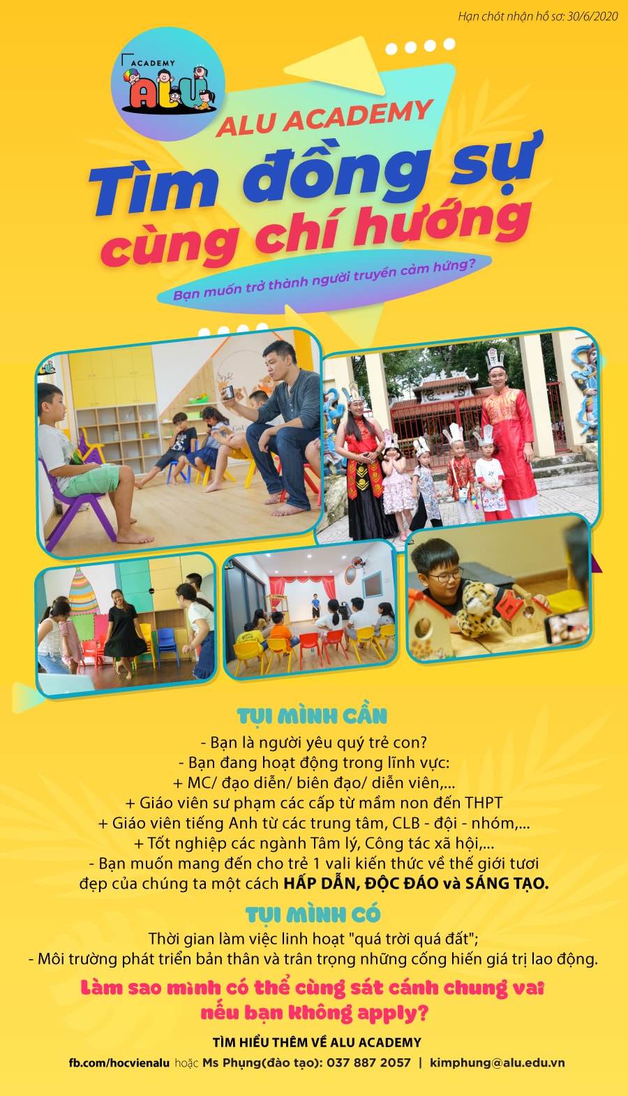 alu tuyen dung giao vien